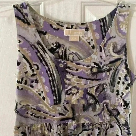 Michael Kors Paisley Dress Sleeveless Casual Summer Dress P/S - Picture 3 of 6
